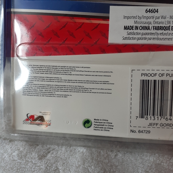 Nascar Jeff Gordon Winner's Circle #24 Die Cast w/ Hood 🧲 $12.50🇨🇦 Shipping - Picture 6 of 14